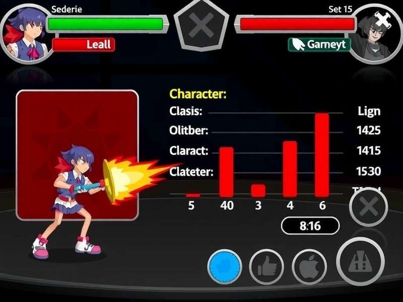 Mighty Racket Rampage Game Statistics Graph